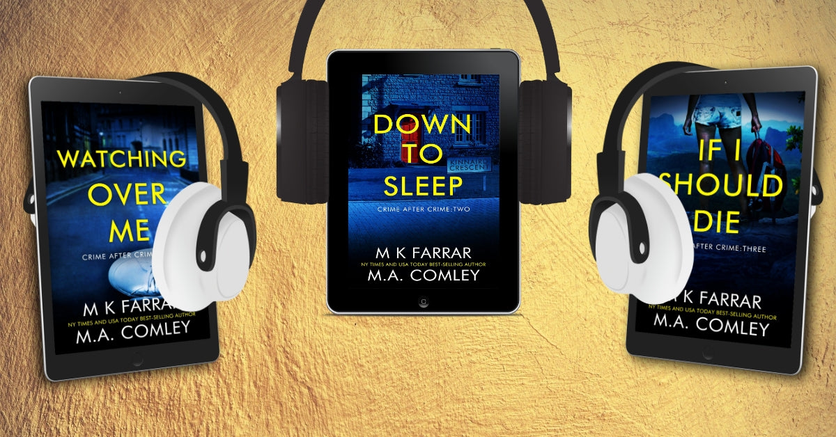 psychological thriller, domestic thriller, audiobook, complete series, MK Farrar, M A Comley, domestic thriller